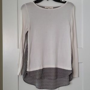 LOFT XSP sweater blouse